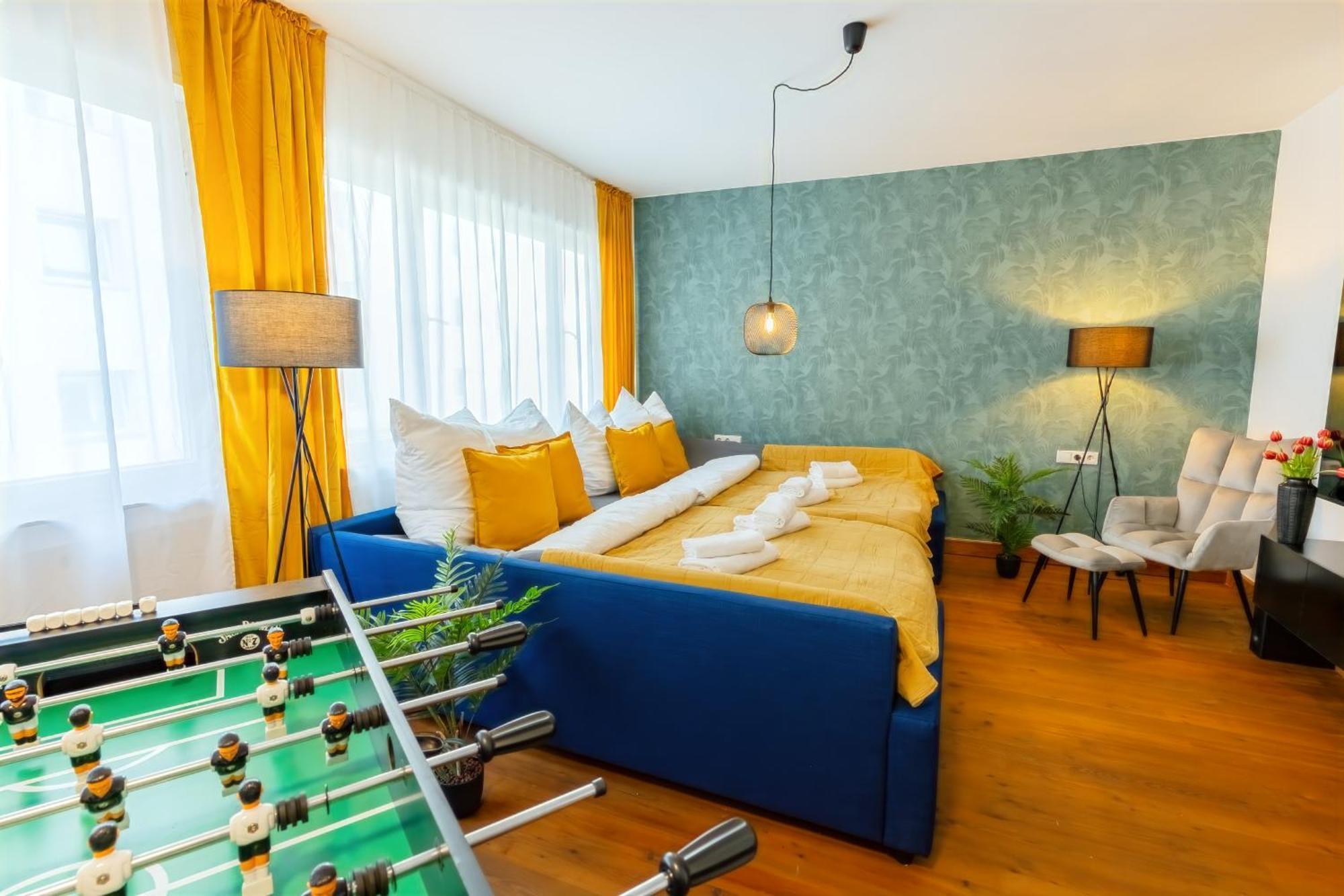 אולם The Big Muenster Fuer Bis Zu 12, Whirlpool, Sauna, Zentral, Tischfussball, Balkon, Gasgrill מראה חיצוני תמונה
